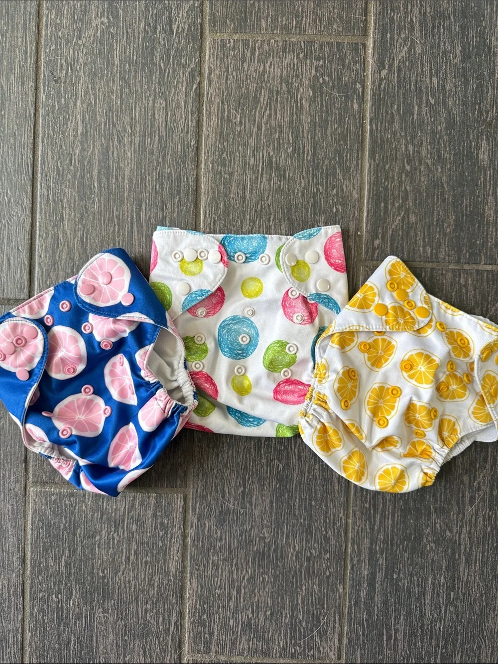 Nora’s Nursery Print Pocket Cloth Diaper Bundle